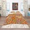 Designart Pattern Tile with Mandalas Bohemian & Eclectic Duvet Cover Set